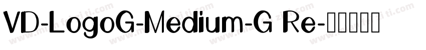 VD-LogoG-Medium-G Re字体转换